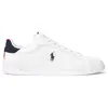 Image de Chaussures Ralph Lauren Heritage Court II blanc bleu marine rouge - 46