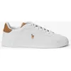 Image de Chaussures Ralph Lauren Heritage Court II Leather blanc marron - 46