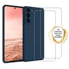 Image de Coque antichoc compatible Galaxy S22 5g Bleu + 2 protections écran - EVETANE
