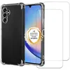 Image de Coque antichoc compatible Galaxy A34 Transparente + 2 protections écran - EVETANE