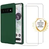 Image de EVETANE Coque compatible Pixel 7 antichoc Vert + 2 vitres