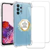 Image de Coque antichoc compatible Galaxy A53 Transparente + 2 protections écran - EVETANE
