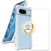 Image de EVETANE Coque compatible Pixel 8 antichoc Transparente + 2 vitres
