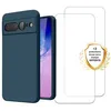 Image de EVETANE Coque compatible Pixel 7 Pro antichoc Bleu + 2 vitres
