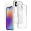 Image de Coque antichoc compatible iPhone 17 Transparente + 2 protections écran - EVETANE