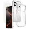 Image de Coque antichoc compatible iPhone 17 Pro Max Transparente + 2 protections écran - EVETANE