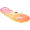 Image de Tongs Roxy Viva Jelly jaune orange rose femme - 40
