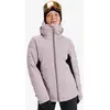Image de Veste à capuche Roxy Snowyhill Puffy rose pâle femme - XS