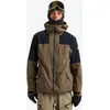Image de Veste à capuche Quiksilver Forever Stretch GORE-TEX marron noir - S