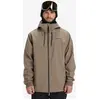 Image de Veste à capuche Quiksilver Live For The Dream marron clair - M