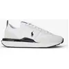 Image de Baskets Ralph Lauren Train 89 Suede & Oxford blanc bleu marine - 45