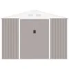 Image de Abri De Jardin En Acier 5,29 M2 - Kit Dancrage Inclus - Taupe
