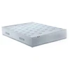 Image de Matelas Ressorts Ensachés Renaissance Tissu Stretch Volutes Blanc/gris 140x190 Fdl-m