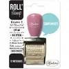 Image de Tampon À Molette - Loisirs Créatifs - Thème Compliments - 12 Messages - Aladine