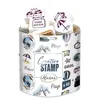 Image de Tampons - Stampo Scrap - Voyage - 47 pcs - Noir - Mixte - Etude
