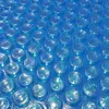 Image de Bâche Solaire Piscine 400 Microns - 8 X 4 M - Bleu - Bordée Périmètre - Edg By Aqualux