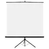 Image de Écran De Projection Byron 2 Tissu Blanc Mat Bord Noir 200 X 200 Cm Oray