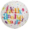 Image de SANTEX Lanterne Joyeux Anniversaire festif multicolore