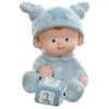 Image de SANTEX 4941-6 Figurine baptême garçonnet bleu