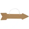 Image de Panneau signalétique - Kraft - Flèche directionnelle