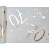 Image de Santex - 6158-70-30, Chemin De Table Anniversaire Age Or 70 Ans