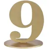 Image de Grand chiffre vertical déco 16cm Chiffre 9 OR