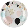 Image de ASSIETTE PAILLETTE MULTI X10