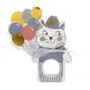 Image de SANTEX 6695-8 Lot de 6 ballotins Boîtes Kitty party Bleu