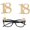 Image de MONTURE PAIRE DE LUNETTES GE 18 ANS OR PAILLETÉ