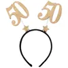 Image de Serre-tête - SANTEX - 6824-50 - ge 50 ans - Couleur or - Mixte adulte
