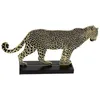 Image de Centre de table - Léopard - 18 cm - Bois - Décor Jungle - Mixte