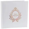 Image de Livre dor mariage Just Married blanc et rose gold métallique (x1) REF/6907