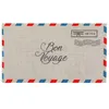Image de 20 SERVIETTES DE TABLE JETABLE PAPIER VOYAGE 20X11CM MULTICOLORE Multicolore