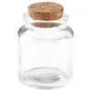 Image de POT PHARMACIE VERRE BOUCHON Ø5CM 6CM TRANSPARENT