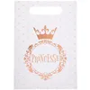Image de Sacs cadeau papier - SANTEX - Petite Princesse - 16 5 x 23 cm - Lot de 10 - Rose