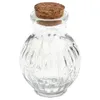 Image de POT VERRE RENAISSANCE BOUCHON LIÈGE 5X6.5CM Transparent