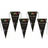 Image de SANTEX 9029-11 Banderole Anniversaire Festicolor 3m avec fanions multi/NOIR
