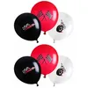 Image de Lot de 6 ballons Racing damier assortis 30cm