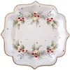 Image de Assiette Houx étoilé x10