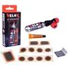 Image de Kit de réparation VELOX - Cartouche CO2 16g avec régulateur de pression - 8 pièces - Noir