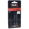 Image de Lot de 2 valves de pneu tubeless - Velox - Aluminium - Universel - Gris - Quatre saisons