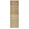 Image de Tapis - VIVARAISE - Jarod - 90% jute 10% coton - Tissé main - 60 x 200 cm