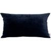 Image de Coussin Vivaraise Elise - Coton Velours Cobalt (40 X 65 Cm)