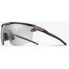 Image de Lunettes Julbo Ultimate noir brillant gris avec verres REACTIV Photochromic Performance
