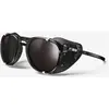 Image de Lunettes Julbo Millenium noir translucide avec verres photochromiques REACTIV 2-4 Polarisés marron