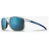 Image de Lunettes Julbo Compass cristal brillant avec verres miroir Spectron HD 3 Polarisé bleu