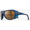 Image de Lunettes Julbo Explorer 2.0 bleues avec verres photochromiques à reflets marron clair