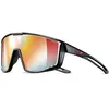 Image de Lunettes Julbo Fury noir brillant rouge avec verres REACTIV Photochromic Performance