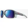 Image de Lunettes Julbo MonteRosa 2 gris mat vert avec verres Spectron 3 bleu femme