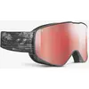 Image de Masque Julbo Alpha XL noir gris avec verre à effet miroir Spectron 3 Polycarbonate rouge